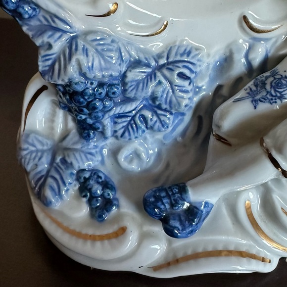 Old fashion little blue boy clock - Picture 6 of 7